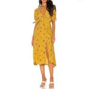 Faithfull the Brand Floral Billie Midi Dress